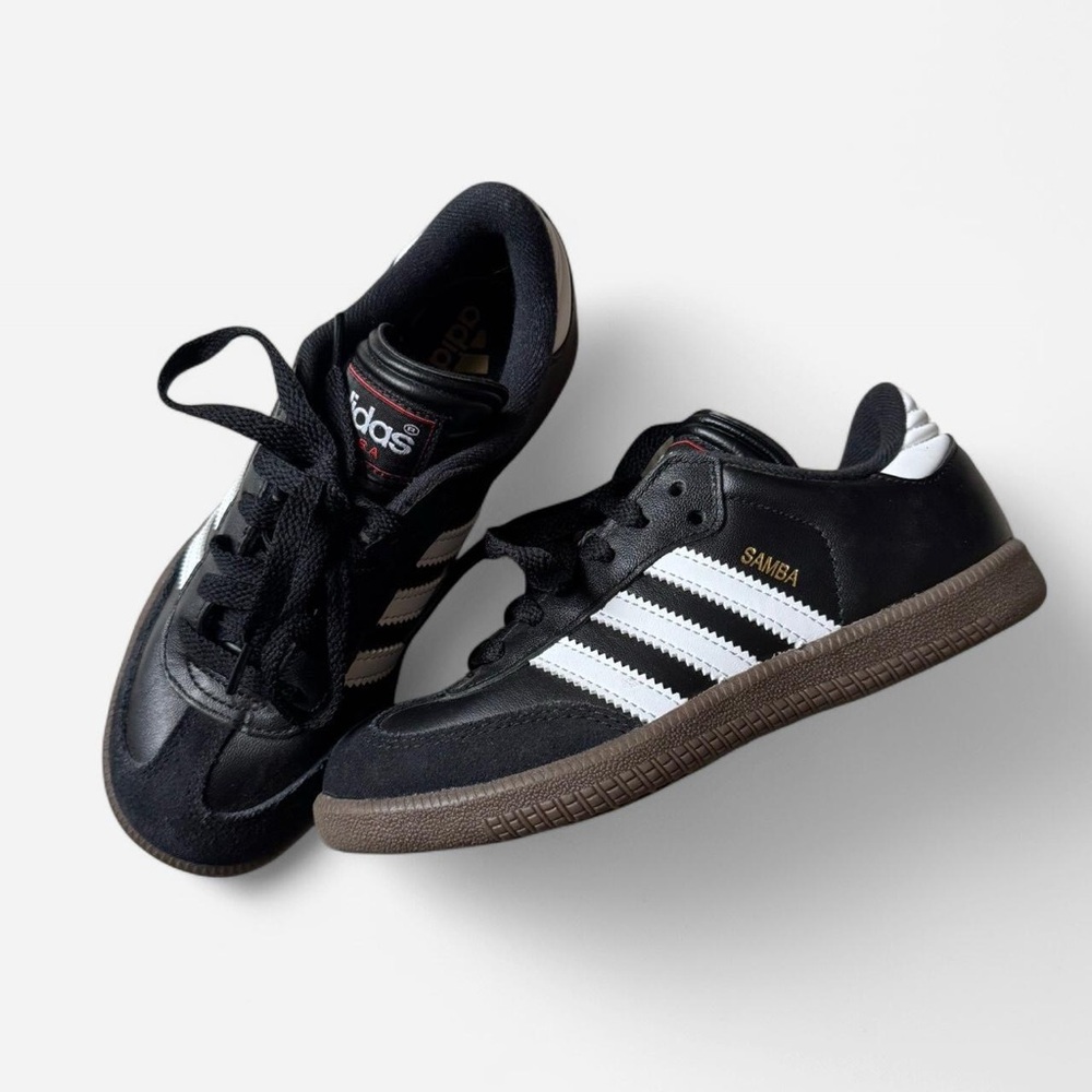 Adidas Kids Samba Black Sneakers